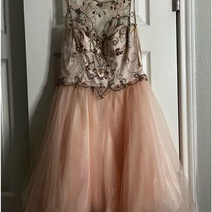 Cute light pink dress
